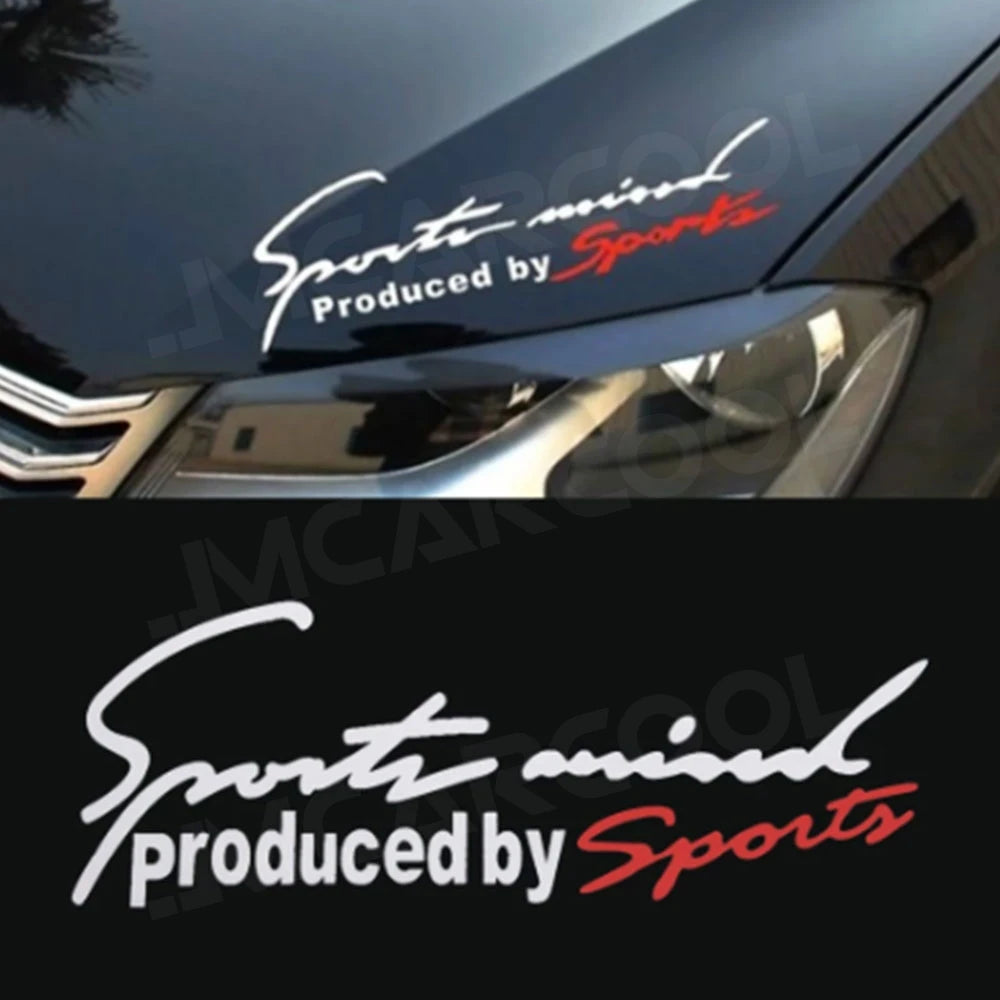 For Audi Sports Stickers Emblem Badge Decal Bonnet BMW Benz