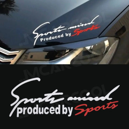For Audi Sports Stickers Emblem Badge Decal Bonnet BMW Benz