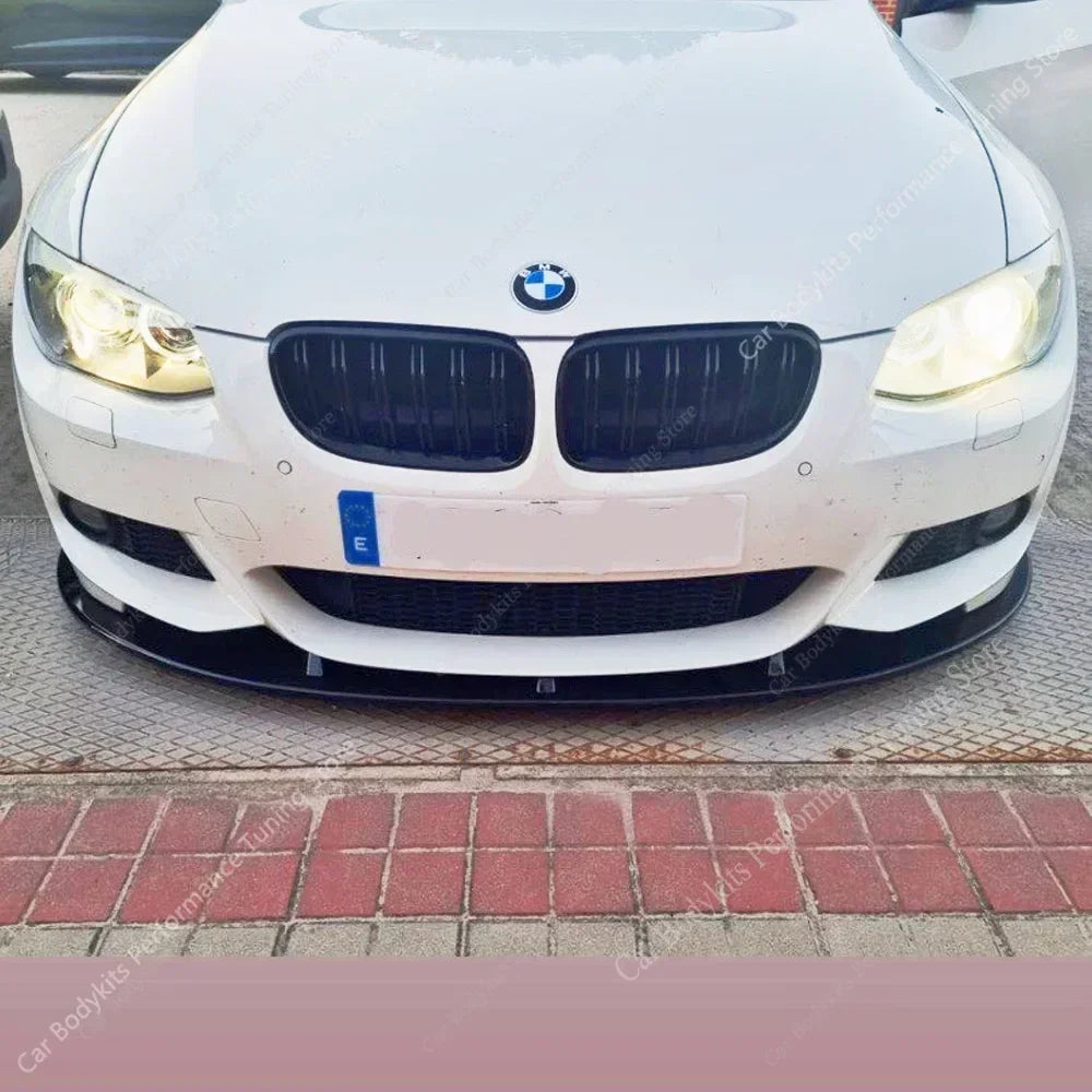 For BMW E92 E93 Facelift M-Tech 2PCS ABS Front Bumper Splitter