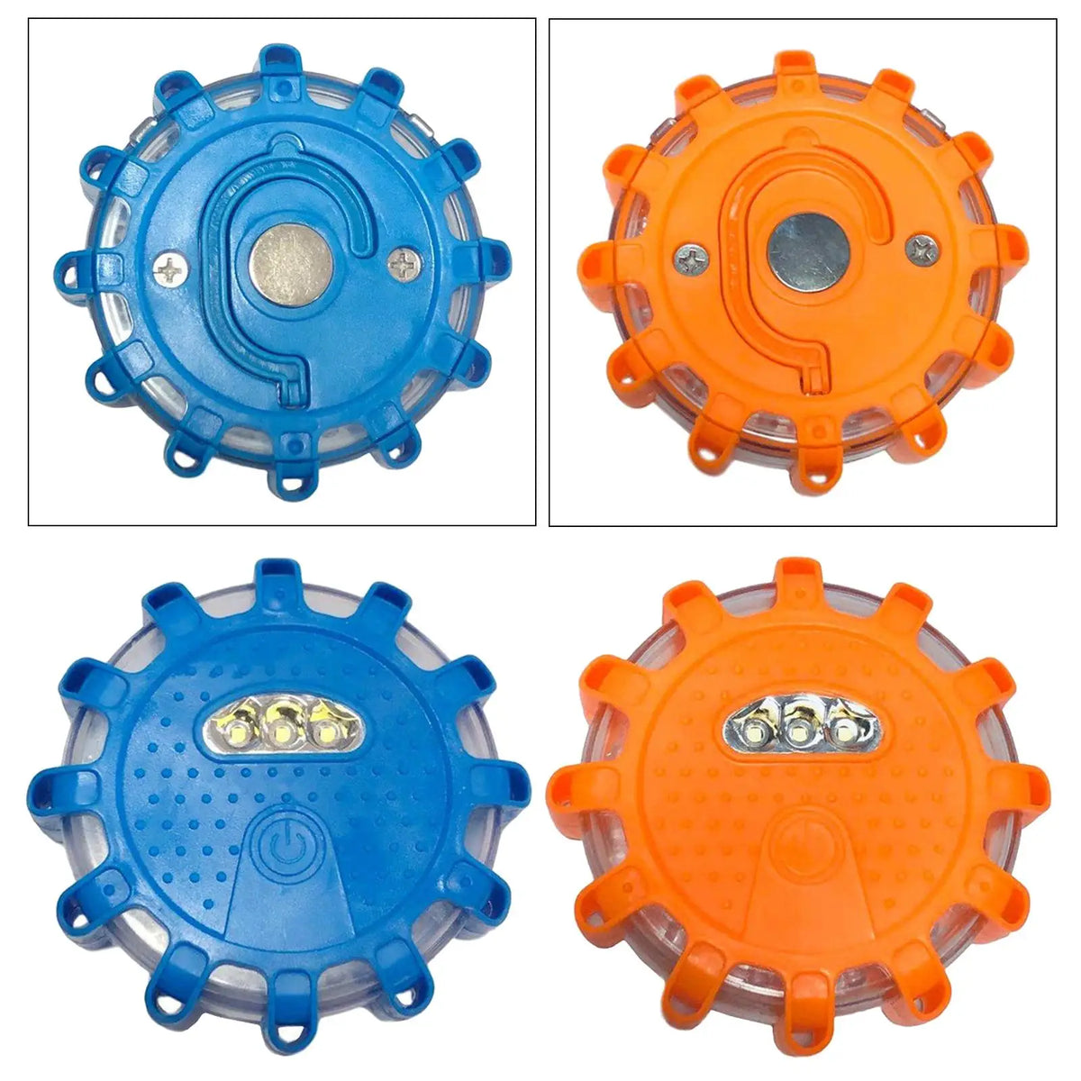 Road Emergency Disc Beacon Magnetic Hook Storage Bag Roadside