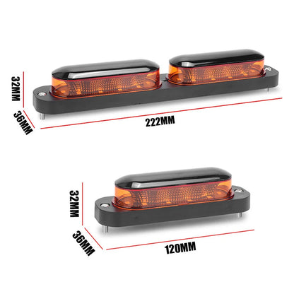For Scania Volvo 360 Degree Flash Strobe Truck Emergency Warning