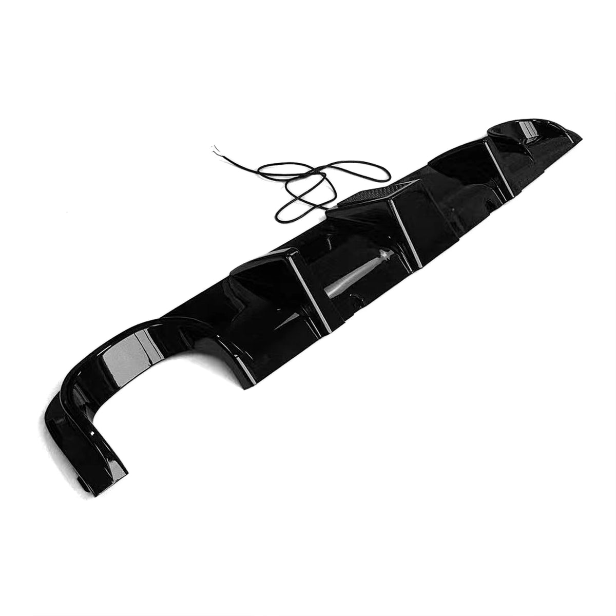 For BMW 5 Series E39 M Glossy Black Rear Diffuser Lip Lower