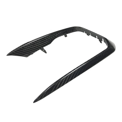 For BMW 1 Series F20 M Dry Carbon Fiber Front Fog Wind Knife