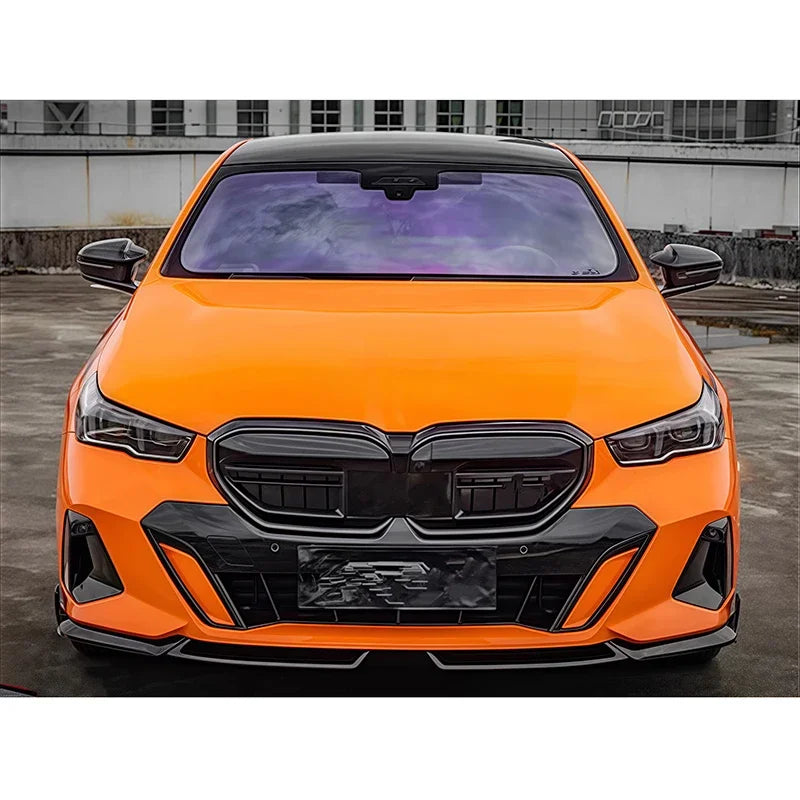 For BMW 5 Series G60 G61 4PCS M Performance Front Lip Bumper