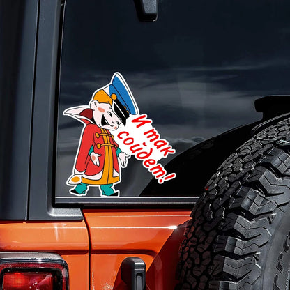 For Bumper Window Laptop Waterproof Sticker Decal