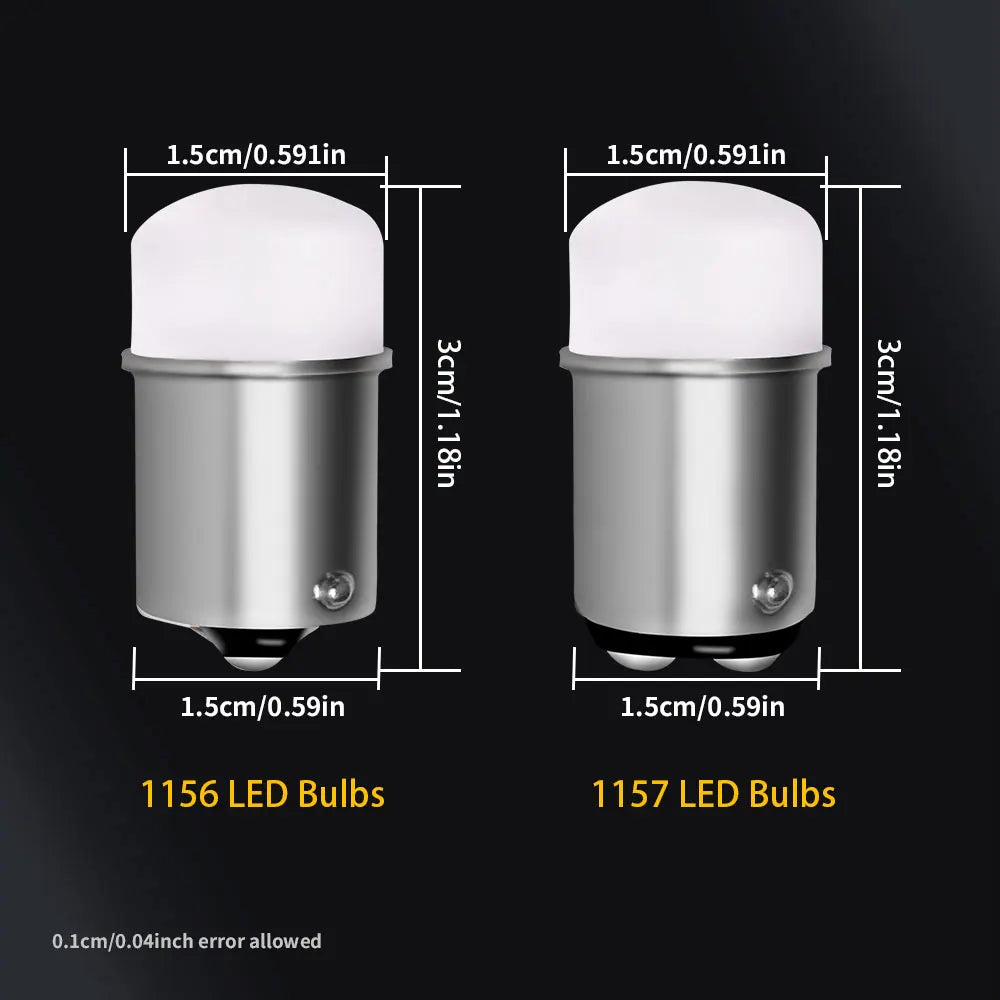 P21 5W bay15d 1157 P21W ba15s 1156 Bulb 12V