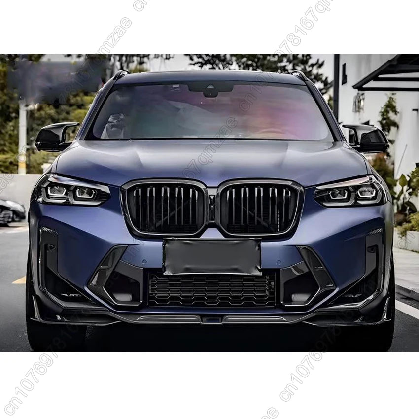 For BMW F97 X3M F98 X4M Lci 2022-2024 Front Lower Bumper Spoiler