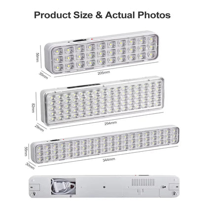 Leds Cold White Emergency 110V 220V Rechargeable Wireless