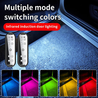 Door Opening Warning Induction Welcome Lighting Atmosphere