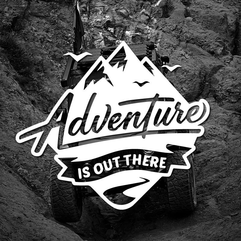 Adventure Is Out There Stickers Outdoor Lover Sticker Cars
