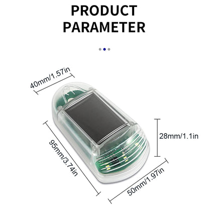 5PCS Solar Remote Control Roof Colorful Compatible Dodge Ram