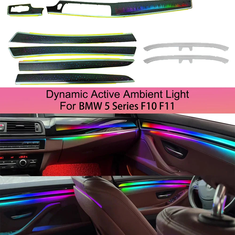 For BMW 5 Series F10 F11 Ambient Support Original Menu Control