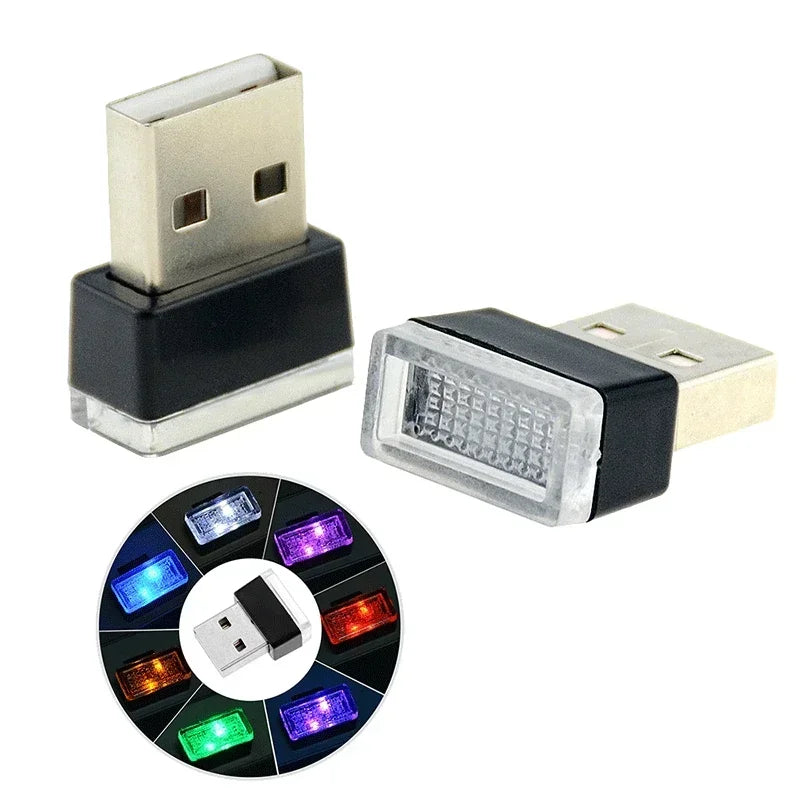 USB Atmosphere modification-free Interior Foot Lighting Mood