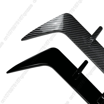 For BMW 2 Series F74 M Carbon Look Rear Bumper Splitter Side