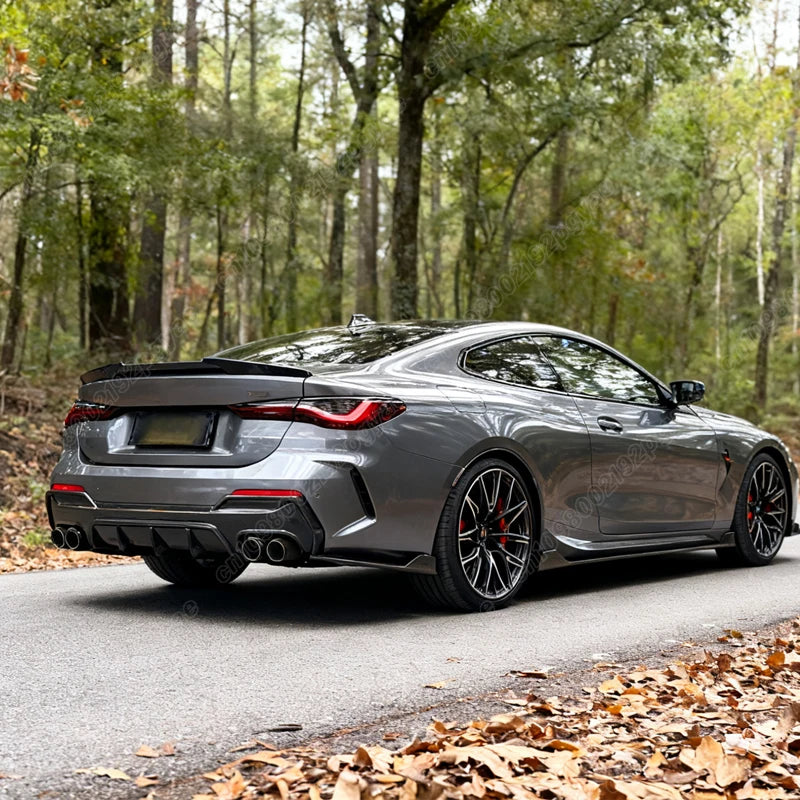 For BMW 4 Series G22 2021 2022 2023 Trunk M4 Spoiler Fixed