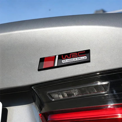 For Audi VW BMW Universal Auto 3D Metal Wrc Sticker Emblem Badge