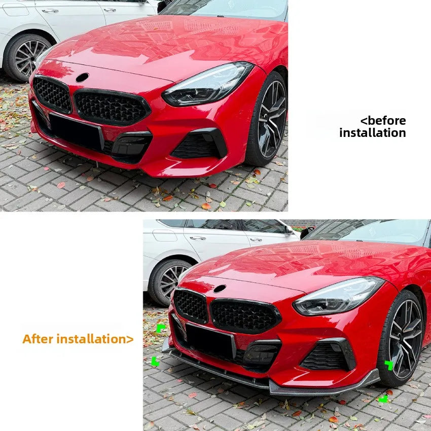 For BMW Z4 G29 2018+ Front Lip Front Spoiler Bumper Surround