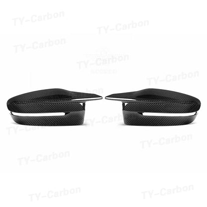 For BMW M2 G87 M3 G80 Real Dry Carbon Fiber Side Door Mirror