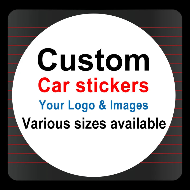 Stickers Wall Sticker Waterproof Vinyl Customized Own Labels Any