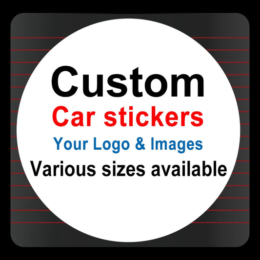 Stickers Wall Sticker Waterproof Vinyl Customized Own Labels Any