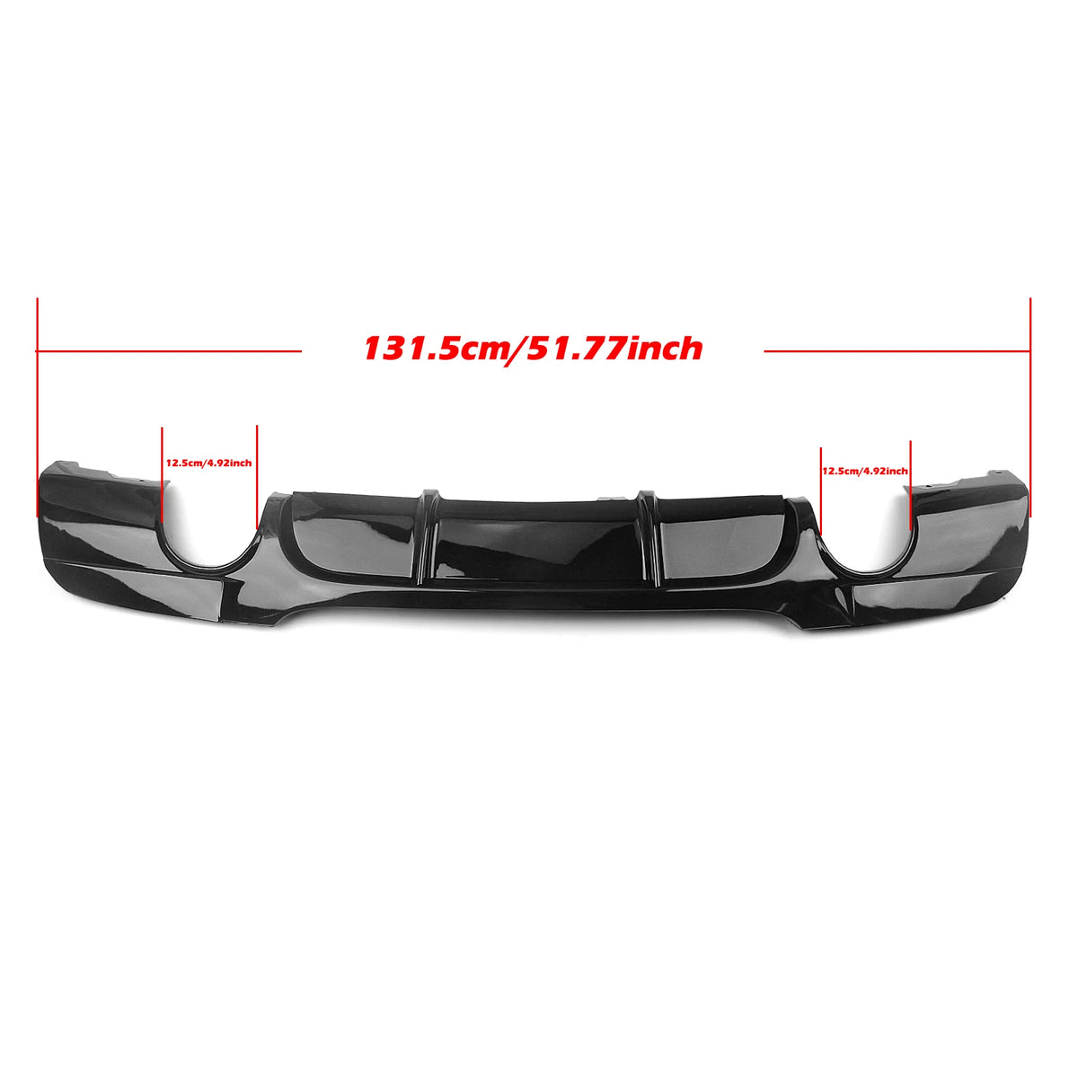 For BMW 3 Series E90 E91 Rear Bumper Diffuser Lip 318I 320I 328I