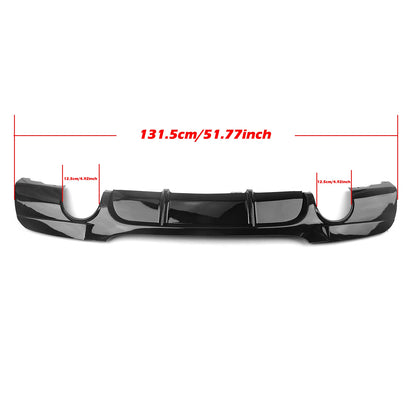 For BMW 3 Series E90 E91 Rear Bumper Diffuser Lip 318I 320I 328I