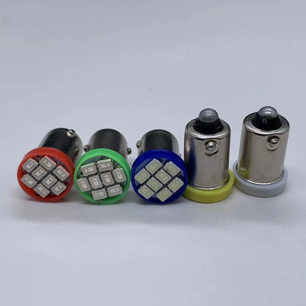 100PCS ba9s T11 T4W Bayonet Ac 6V 12V 1206