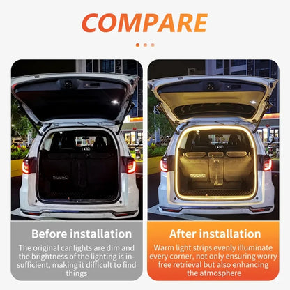 dc12v Brightness Trunk Lighting Ambient Interior Flexible Strip