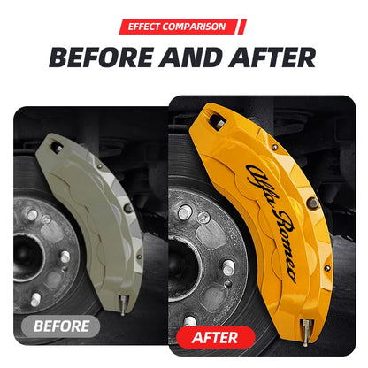 For Alfa Romeo Giulietta Gt 159 6PCS Brake Caliper Sticker Heat