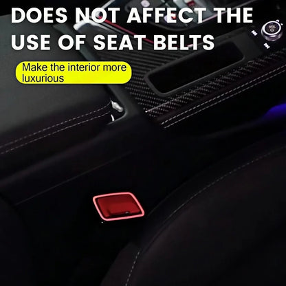 For Audi A4 A5 RS4 RS5 Colours Safety Buckle SEAT Belt Ambient