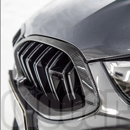 For BMW F91 F92 F93 M8 Good Oiomotors Dry Carbon Fiber Front