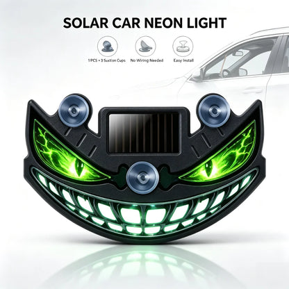 Solar Dynamic Neon Atmosphere Devil Eye Wireless Windshield