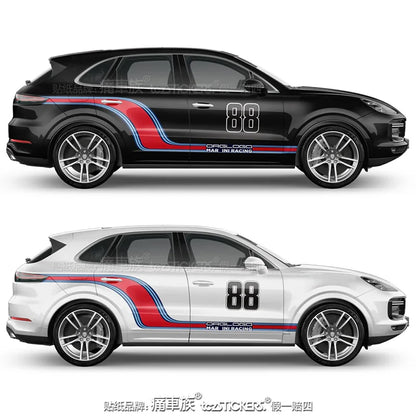 For Porsche Cayene Vinyl Sticker Customized Exterior Design