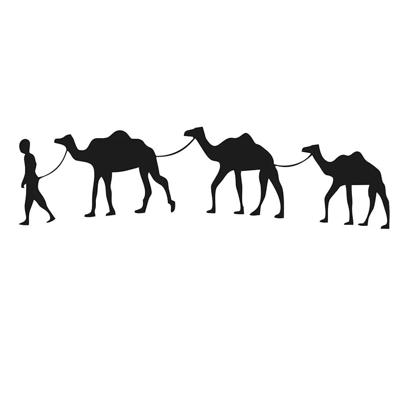 Funny Camel Caravan Sticker Waterproof Decal Vinyl Stickers On