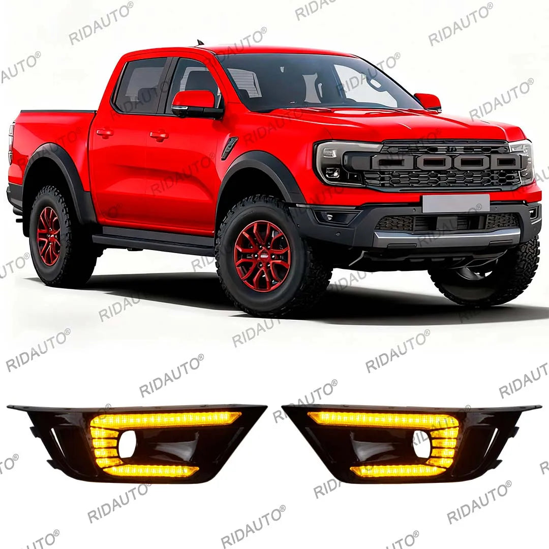 For Ranger T9 Raptor 2022-2025 Amber Turn Signal In Fog Dual