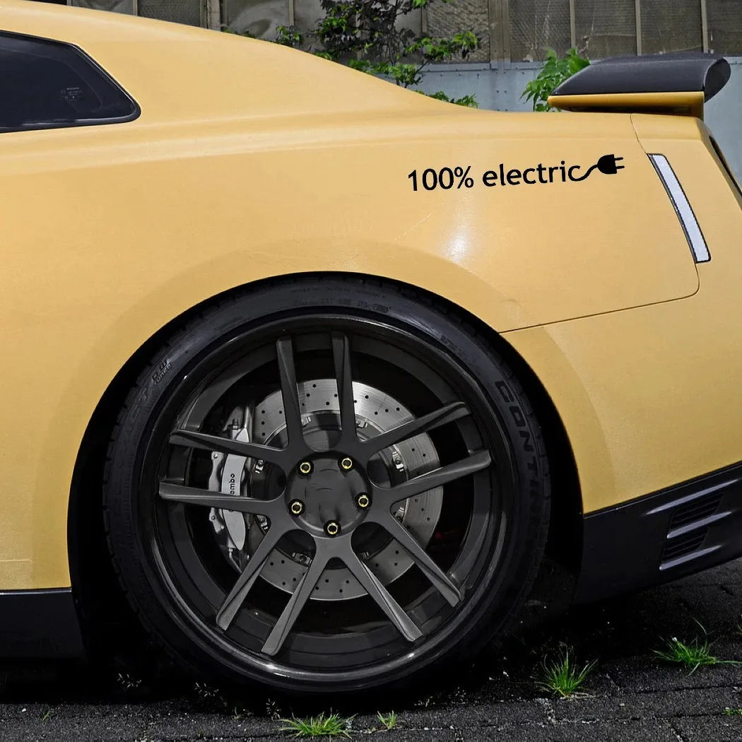 Lykx Interesting 100 Electric Sticker Motorcycle off-road Window