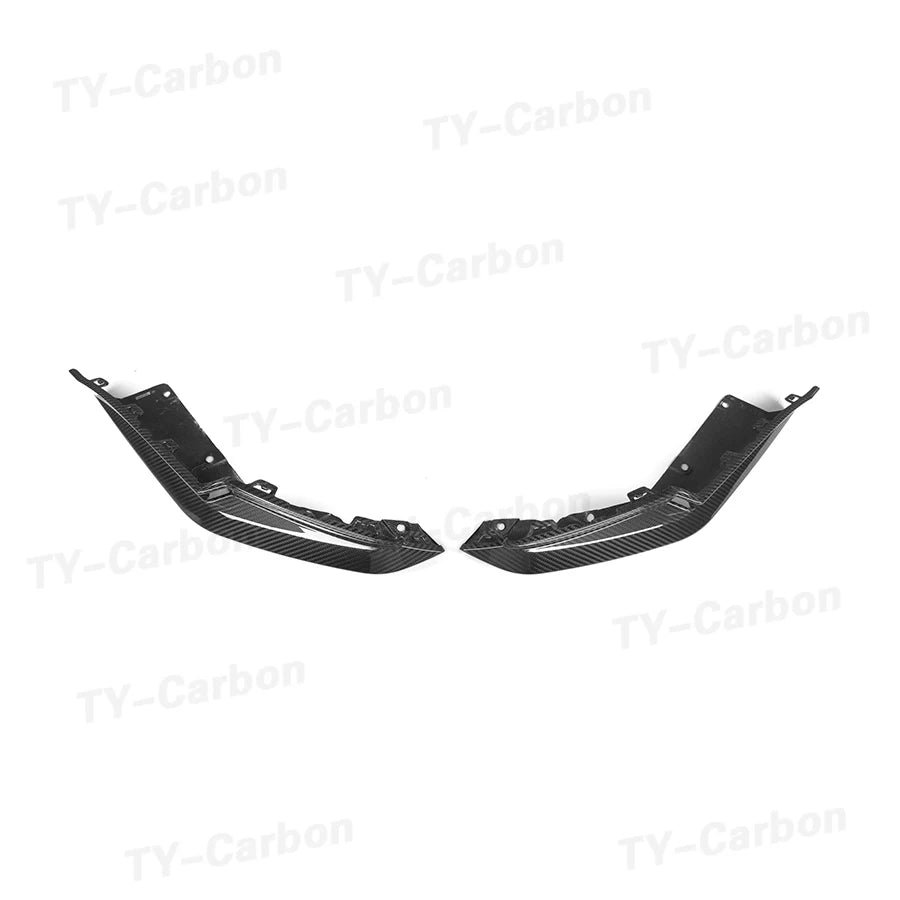 For BMW G80 G81 M3 G82 Dry Carbon Rear Diffuser Lip Splitters
