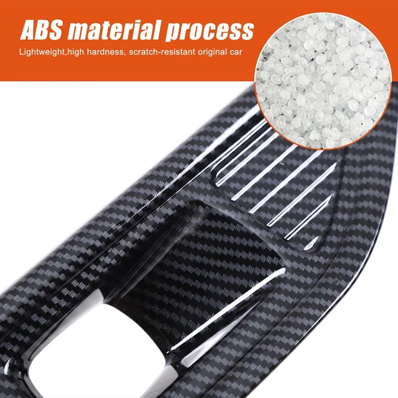 For BYD Shark 2024+ Pickup Truck Front Fog Exterior ABS Carbon