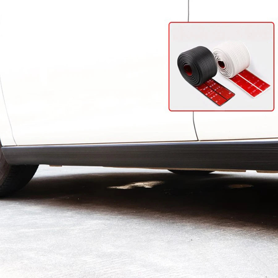 Rubber Side Skirt Protective Strip Door Bottom Bumper Protector