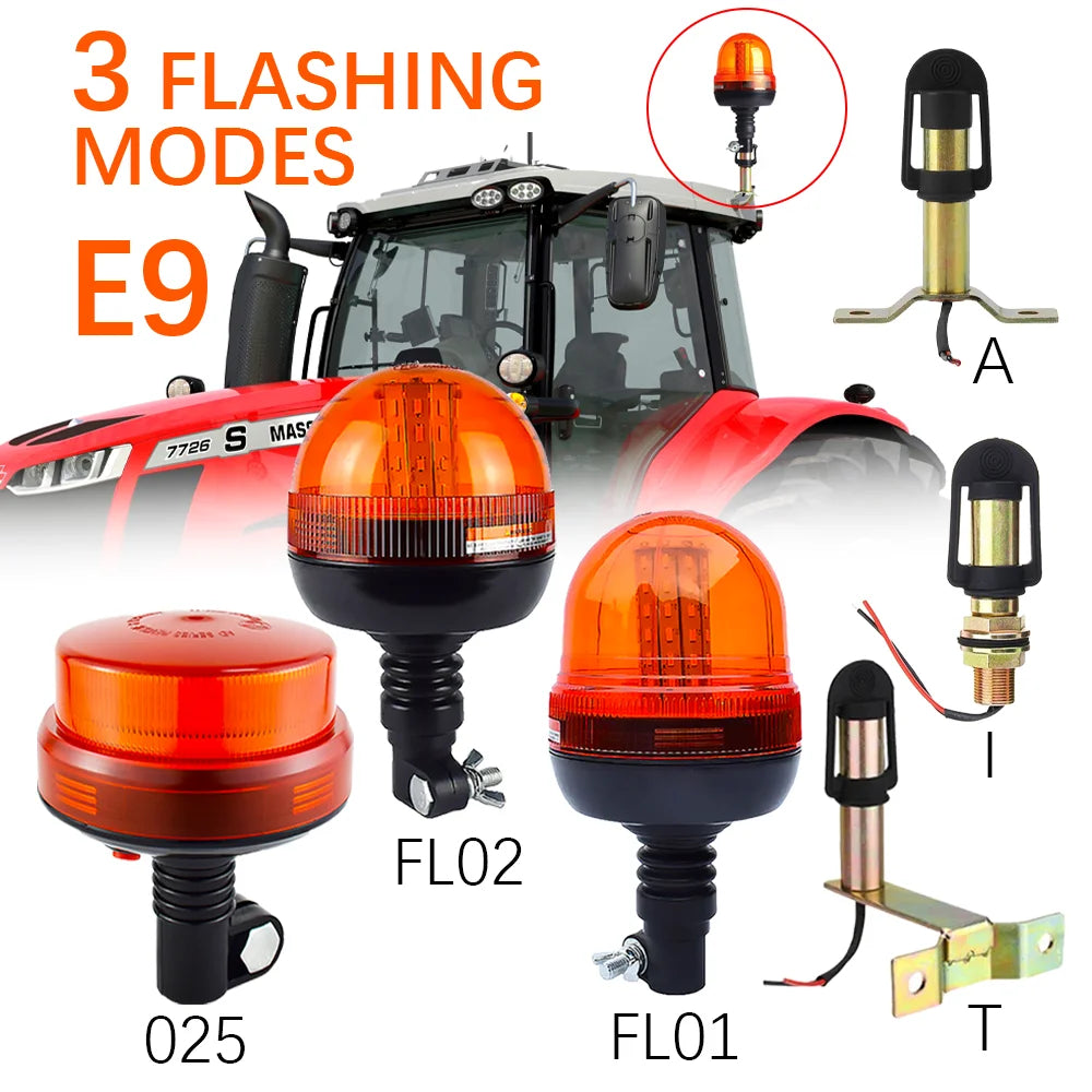 For j-Deer Rotating Flash Strobe Lamp jaln7 Beacon Warning