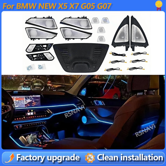 For BMW Colours Speaker Cover X5 X7 G05 G07 Midrange Tweeter