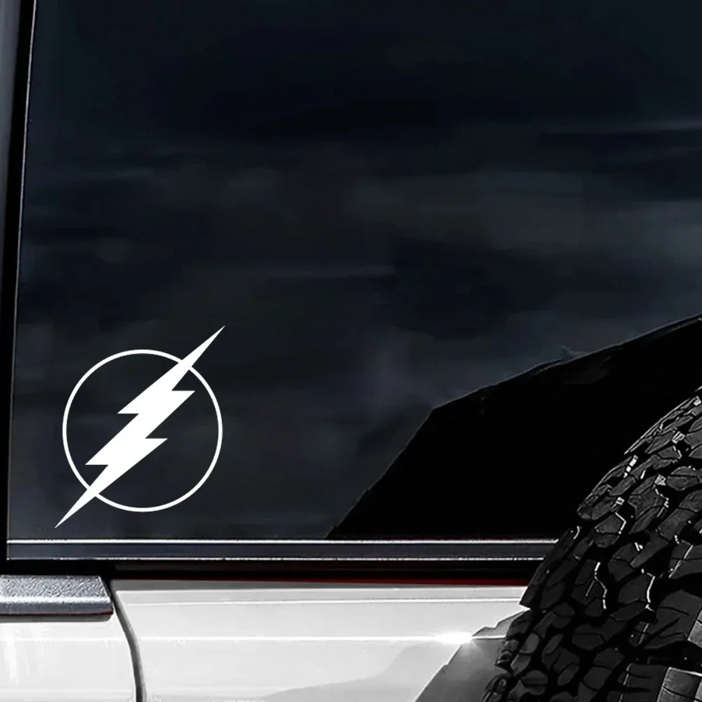 Sticker Truck Body Window Door Flash Graphics Lightning Vinyl