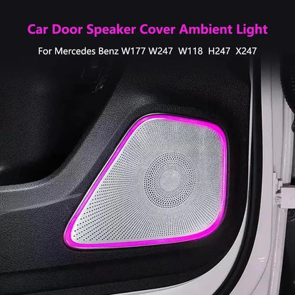 64-color Midrange Speaker Cover Ambient Compatible Mercedes A B