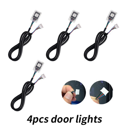 In RGB Colors Acrylic Ambient Parts Replacement Wires Pins
