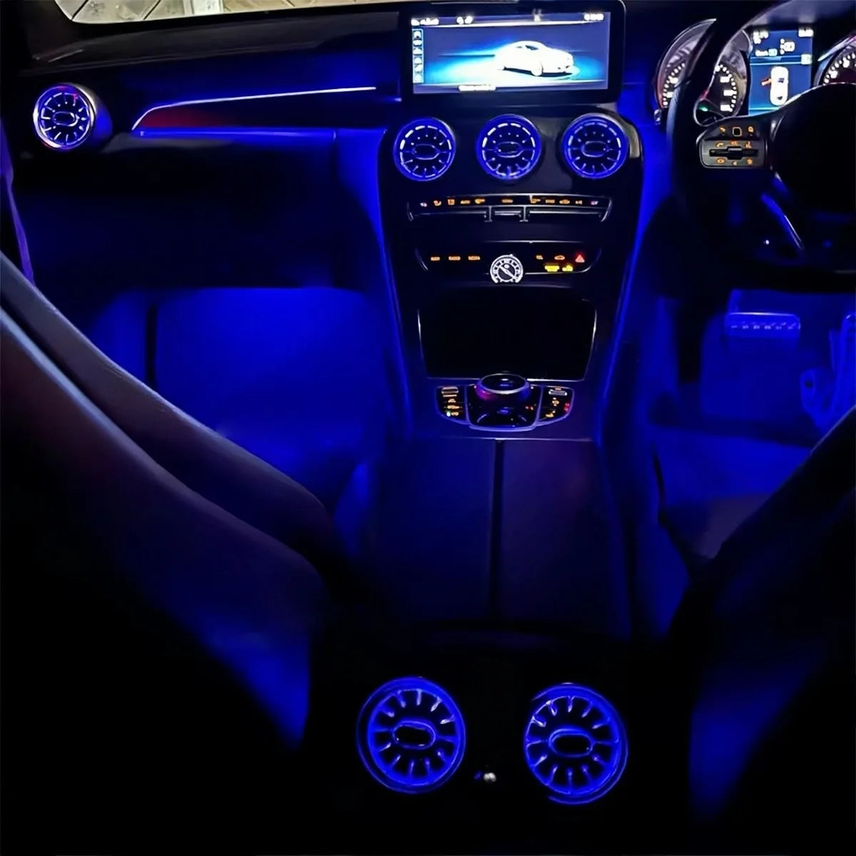 For Mercedes Benz W205 X253 Glc 12 Colors Ambient Coupe C43 C63S