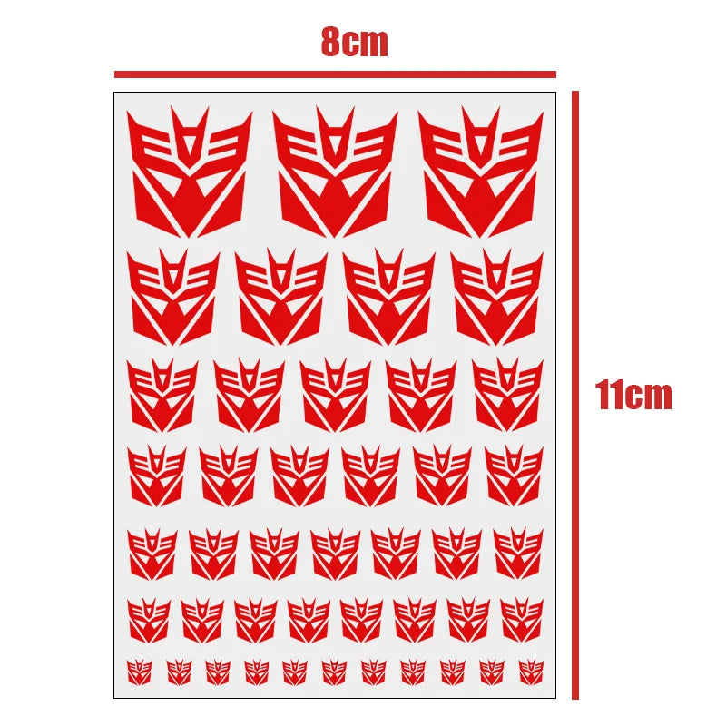 For Custom Diy Scene Accessories Decoration Transformers Uv Dtf