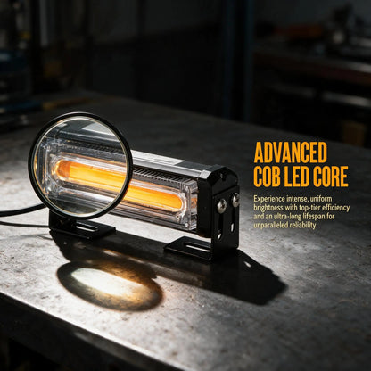 In Off Road SUV Grille Flashing Cob Signal Amber