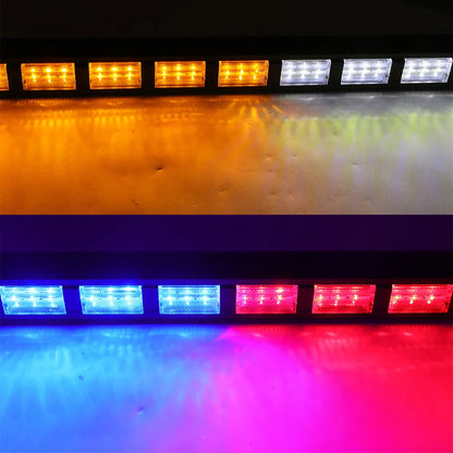 23inch 12-24v Strobe Bar Roof Warning Flashing Traffic Safty