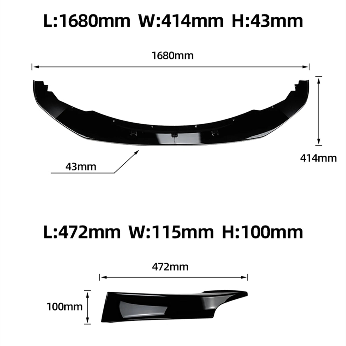 For BMW 1 Series F20 F21 M Sport 2011-2015 118I 120I Front
