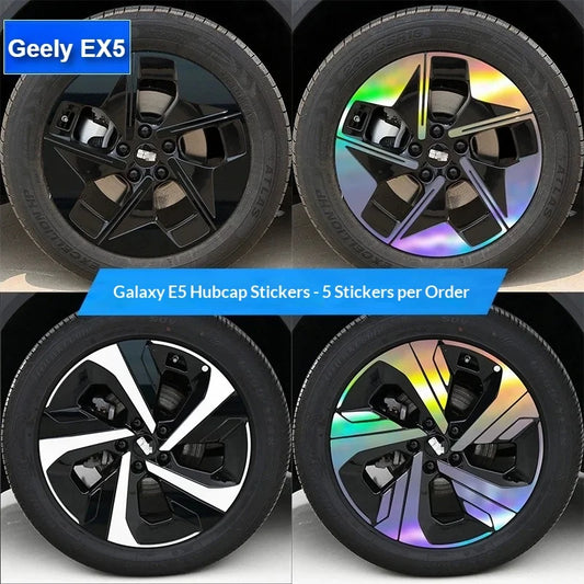 For Geely EX5 Geely Galaxy E5 Hub Rim Sticker Vinyl Decal